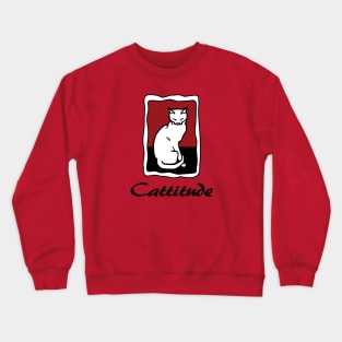 Cattitude Crewneck Sweatshirt